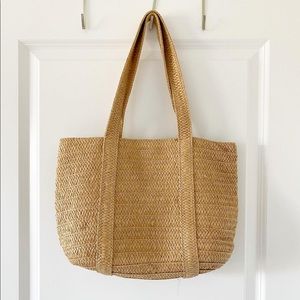 Draper James Rattan Purse